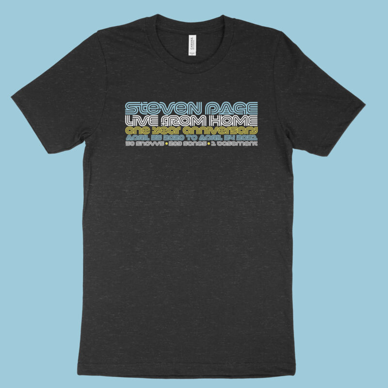 Steven Page - Live from Home - Anniversary T-shirt Thumbnail