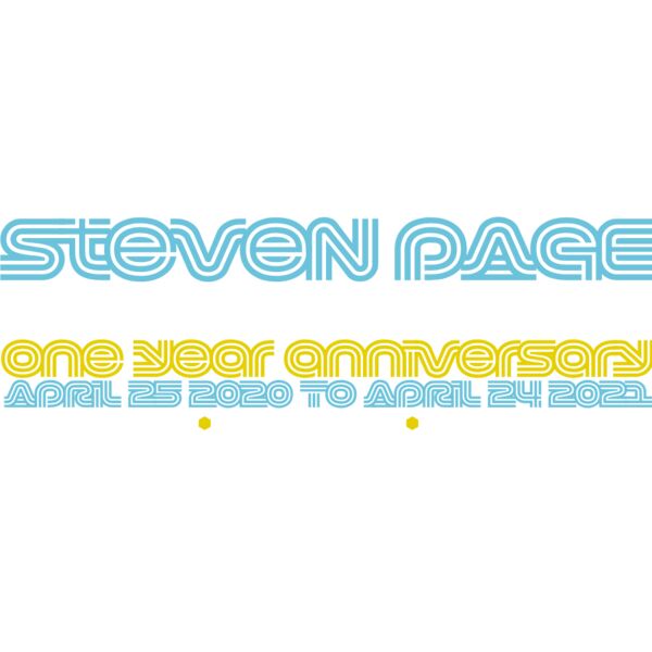 Steven Page - Anniversary T-shirt Design - Front Thumbnail