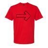 Softstyle™ midweight adult t-shirt Thumbnail