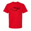 Softstyle™ midweight adult t-shirt Thumbnail