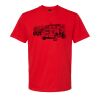 Softstyle™ midweight adult t-shirt Thumbnail