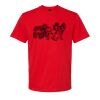 Softstyle™ midweight adult t-shirt Thumbnail