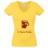 Lady-fit Valueweight V-Neck T-Shirt Thumbnail